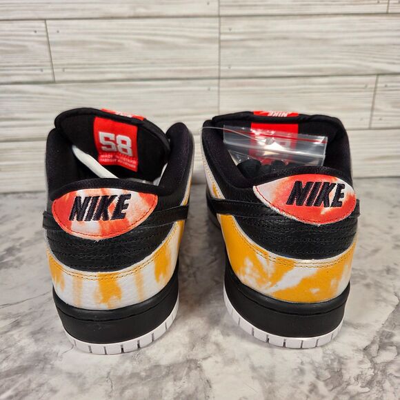 Nike SB Dunk Low Pro Tie Dye Raygun Black Men's 10.5 BQ6832-001 New DS OG All - Picture 5 of 11